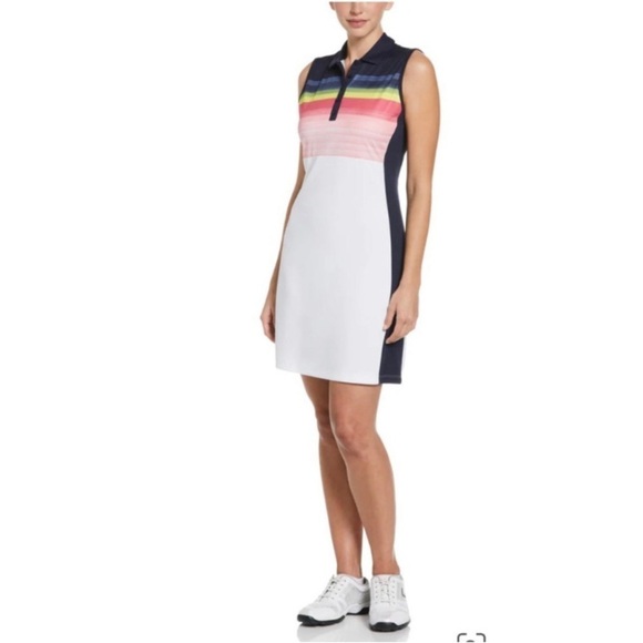 Callaway Dresses & Skirts - Callaway Golf Dress Rainbow Gradient Opti-Dri Size XL NEW
